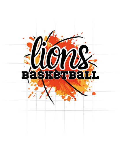 Lions Splatter Basketball Tee
