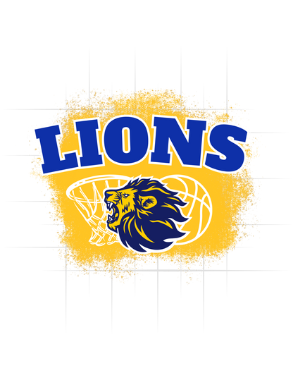 Lions Basketball Tee