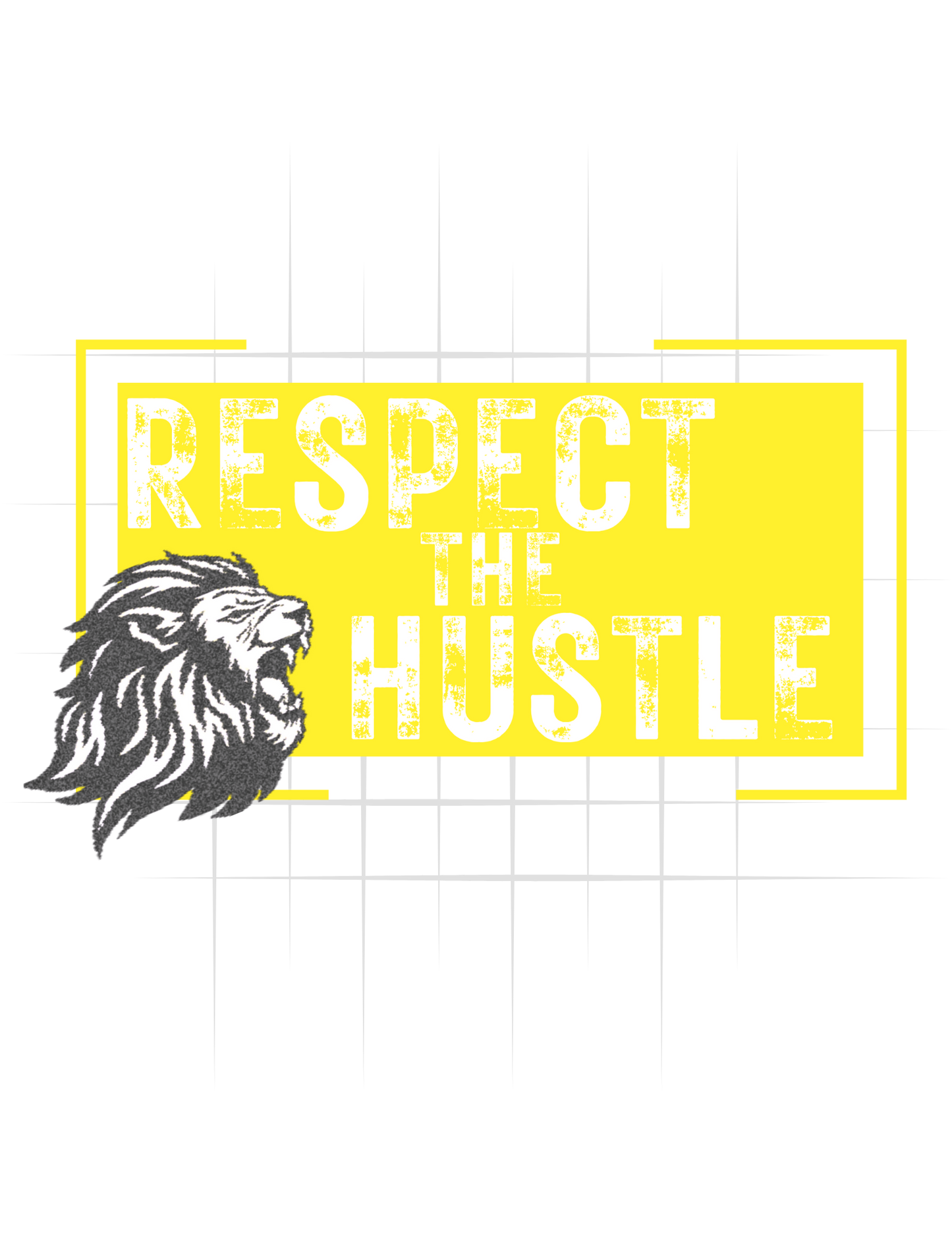 Respect The Hustle Lions Tee