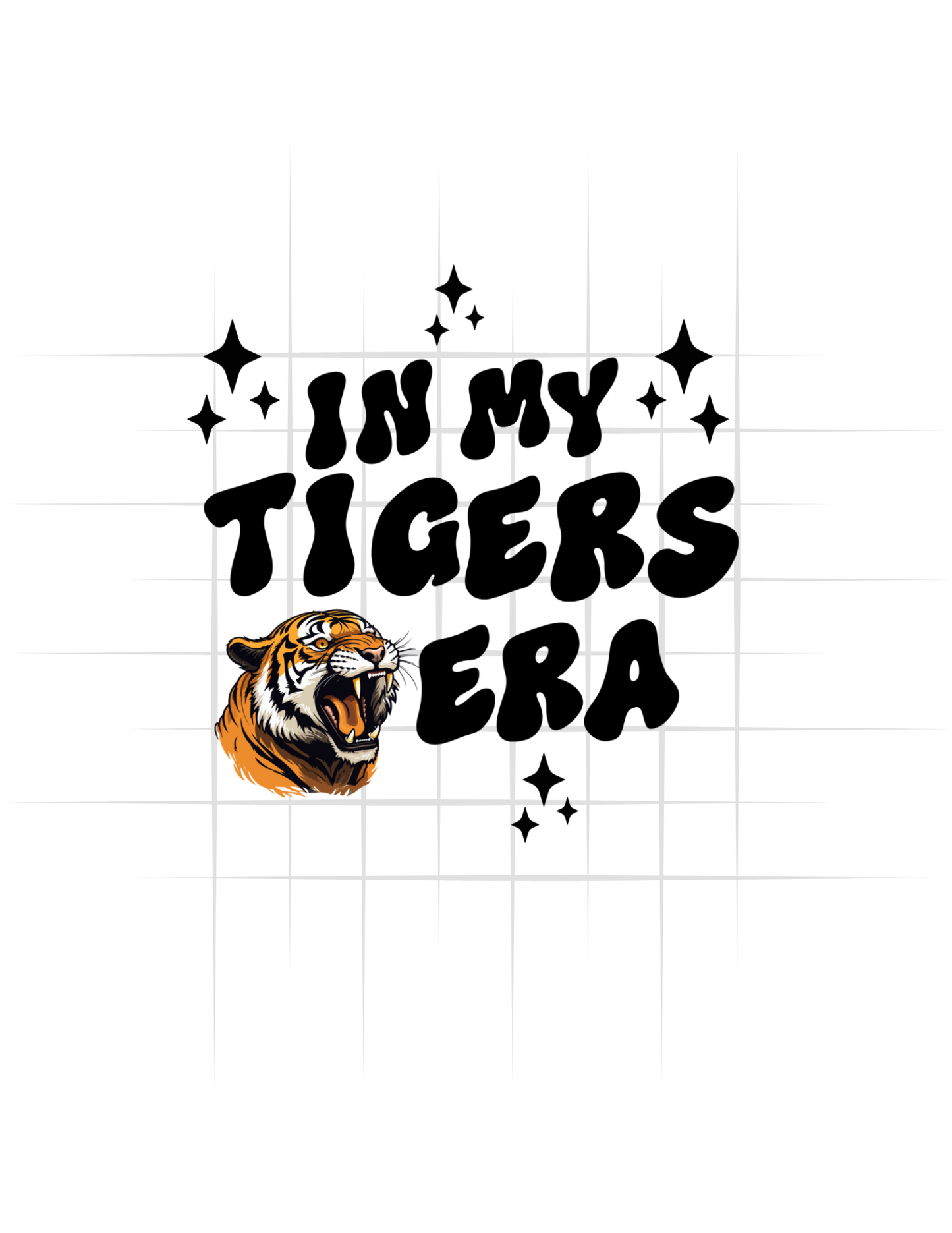In My Tigers Era Front Logo Tee