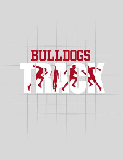 Bulldogs Track Figures Tee