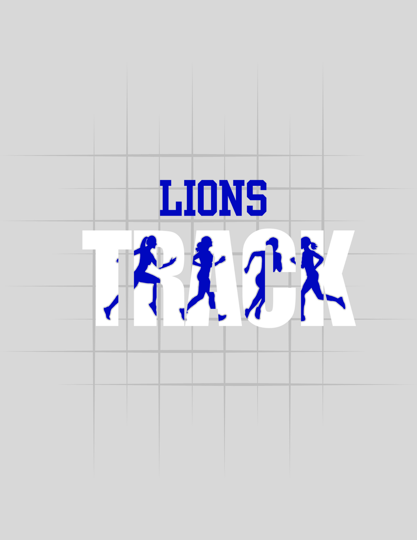 Lions Female Track Figures Tee