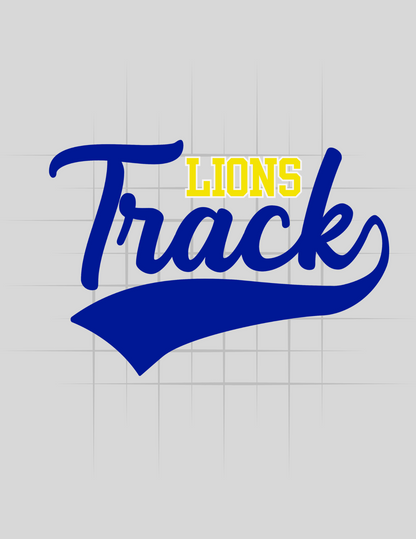 Lions Track Swoosh Tee