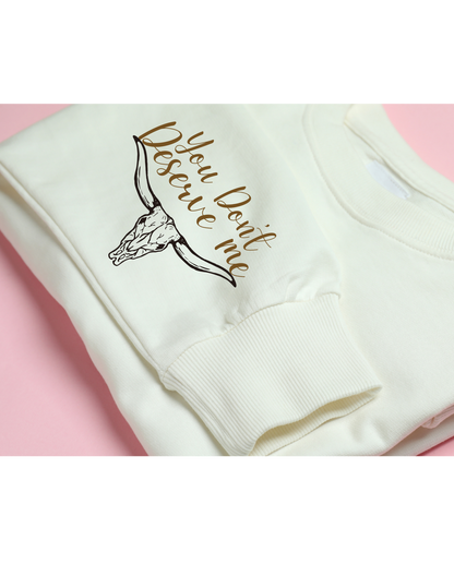 I Got No Mercy Tee With Sleeve Logo