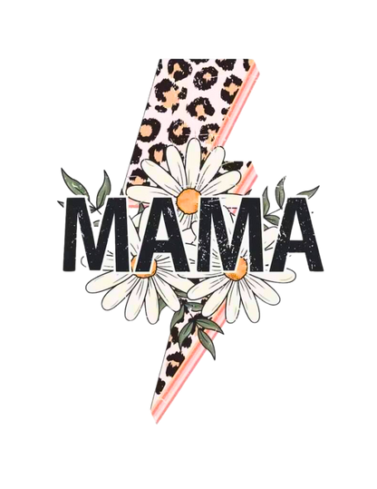 MaMa Daisy & Lightning Logo Tee