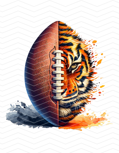 Tigers Split Football Design!