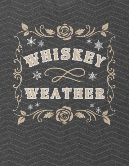 Whiskey Weather in tan and white