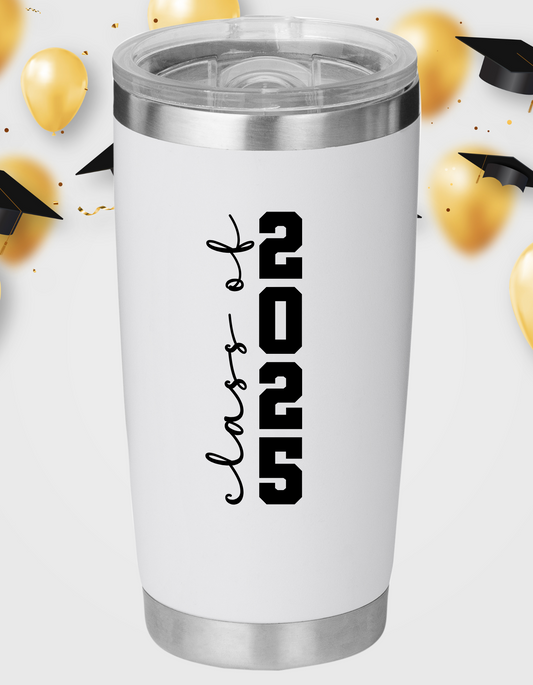 Laser Engraved Graduation 2025 Tumbler-5