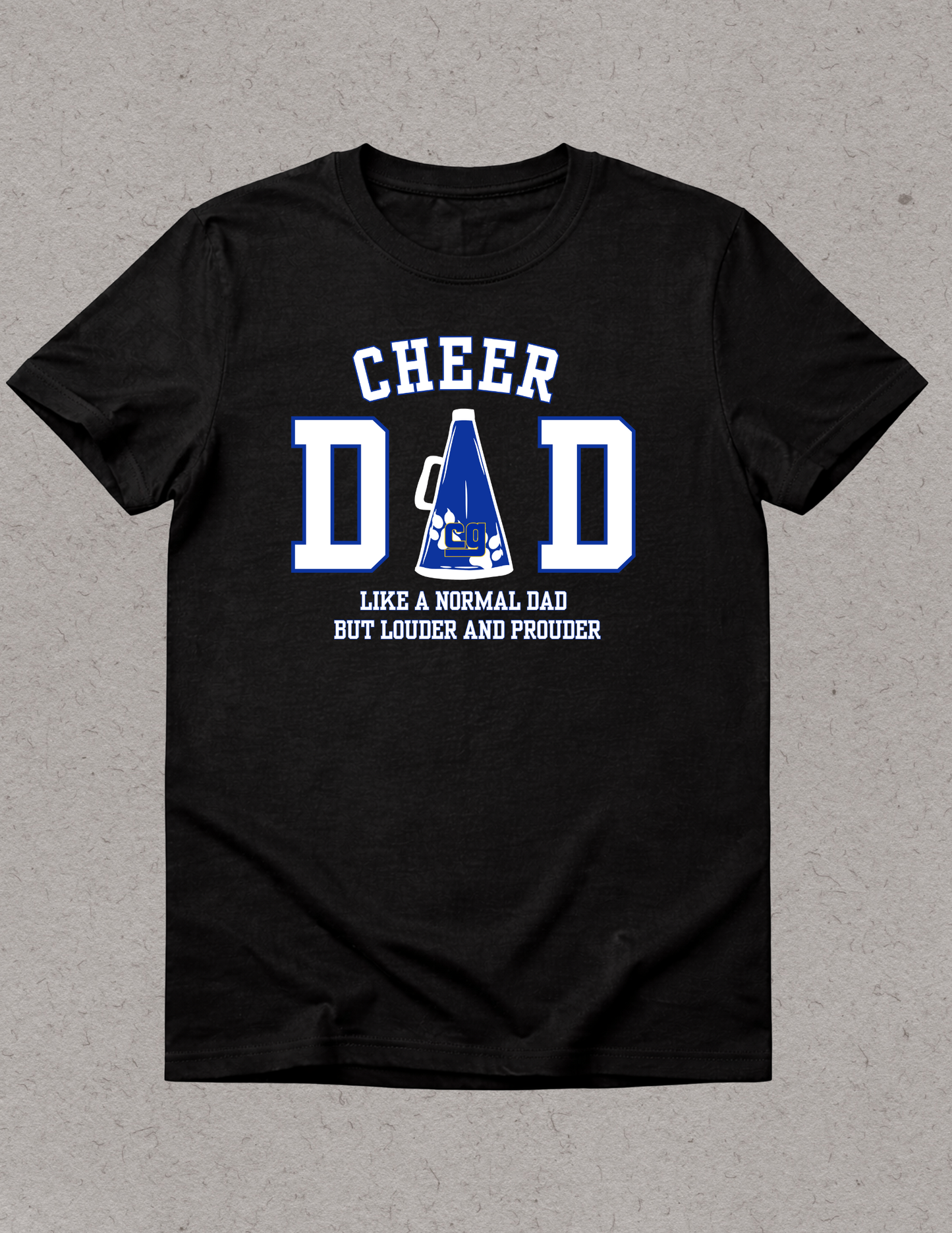 Lions Cheer Dad Louder & Prouder in White