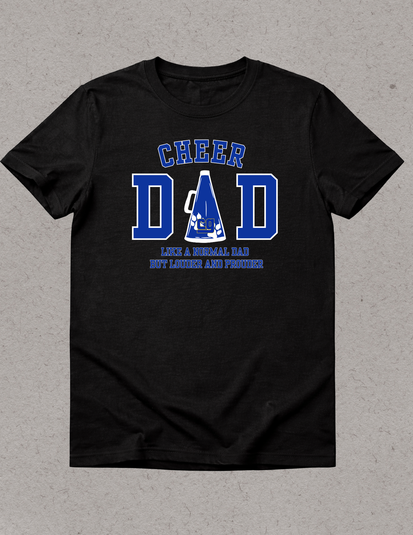 Lions Cheer Dad Blue