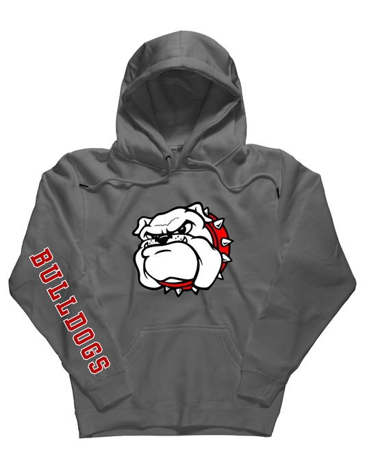 Bulldogs With Red & White Sleeve Logo