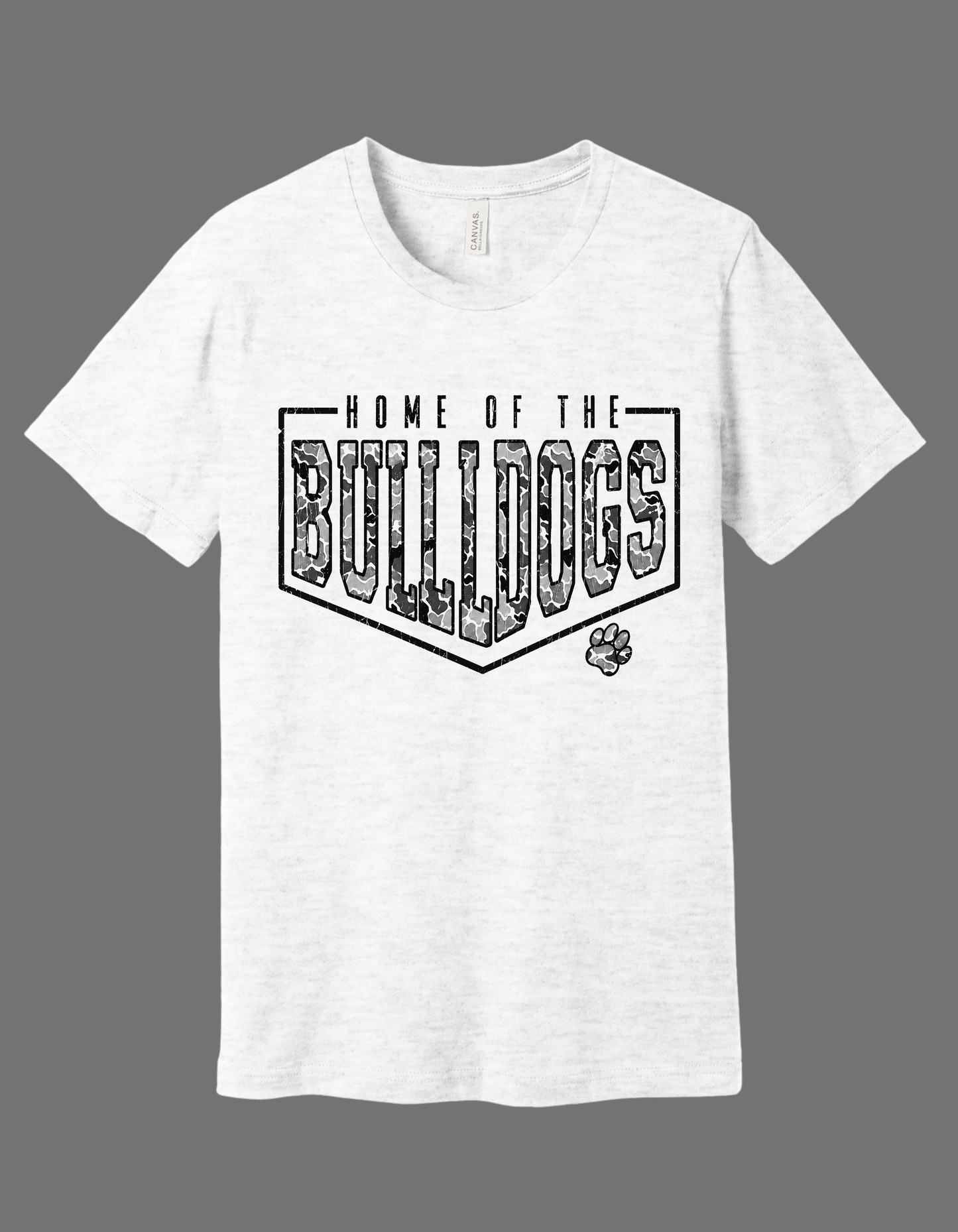 Bulldogs Winter Camo Logo