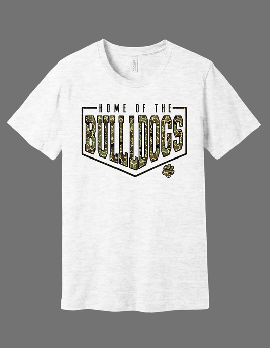 Bulldogs Camo Diamond Logo