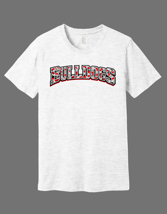 Bulldogs Camo Logo in Red!