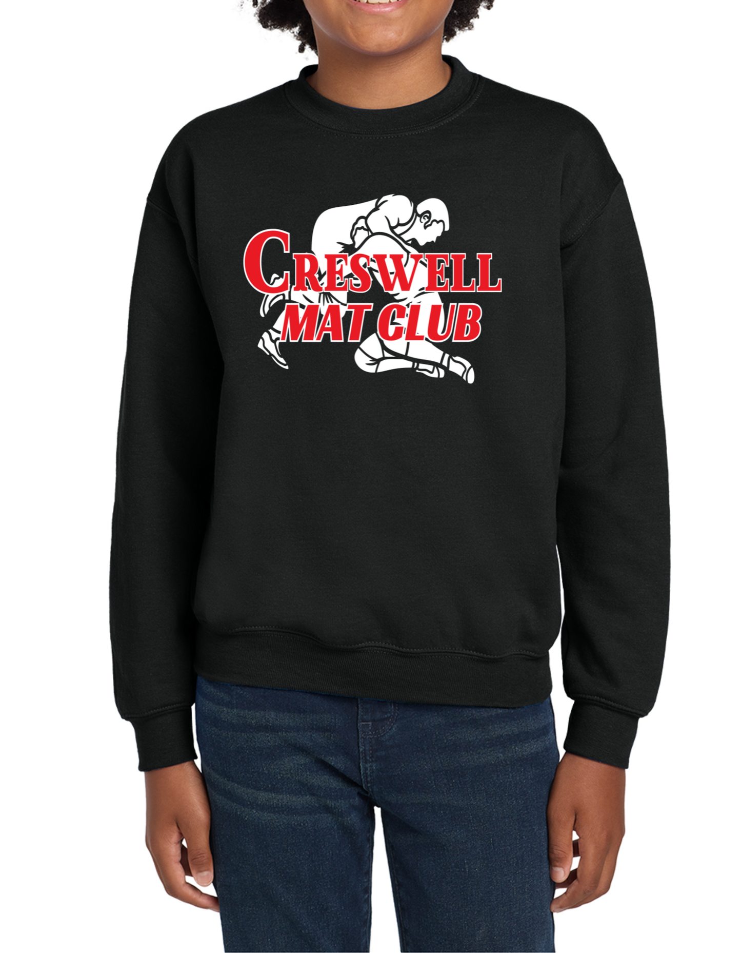 Creswell Mat Club YOUTH Crewneck Sweatshirt