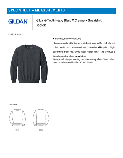 Creswell Mat Club YOUTH Crewneck Sweatshirt