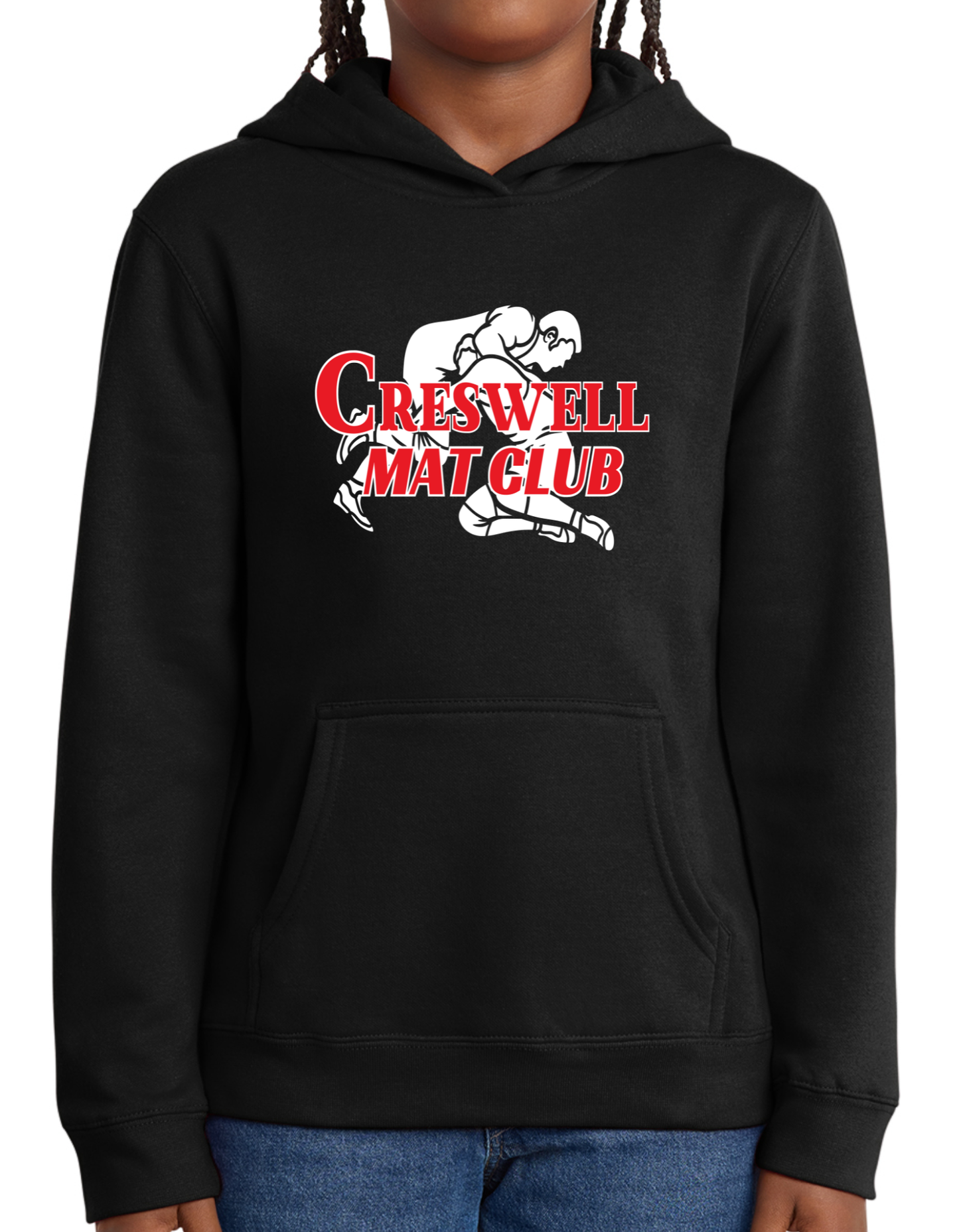 Creswell Mat Club YOUTH Hooded Sweatshirt