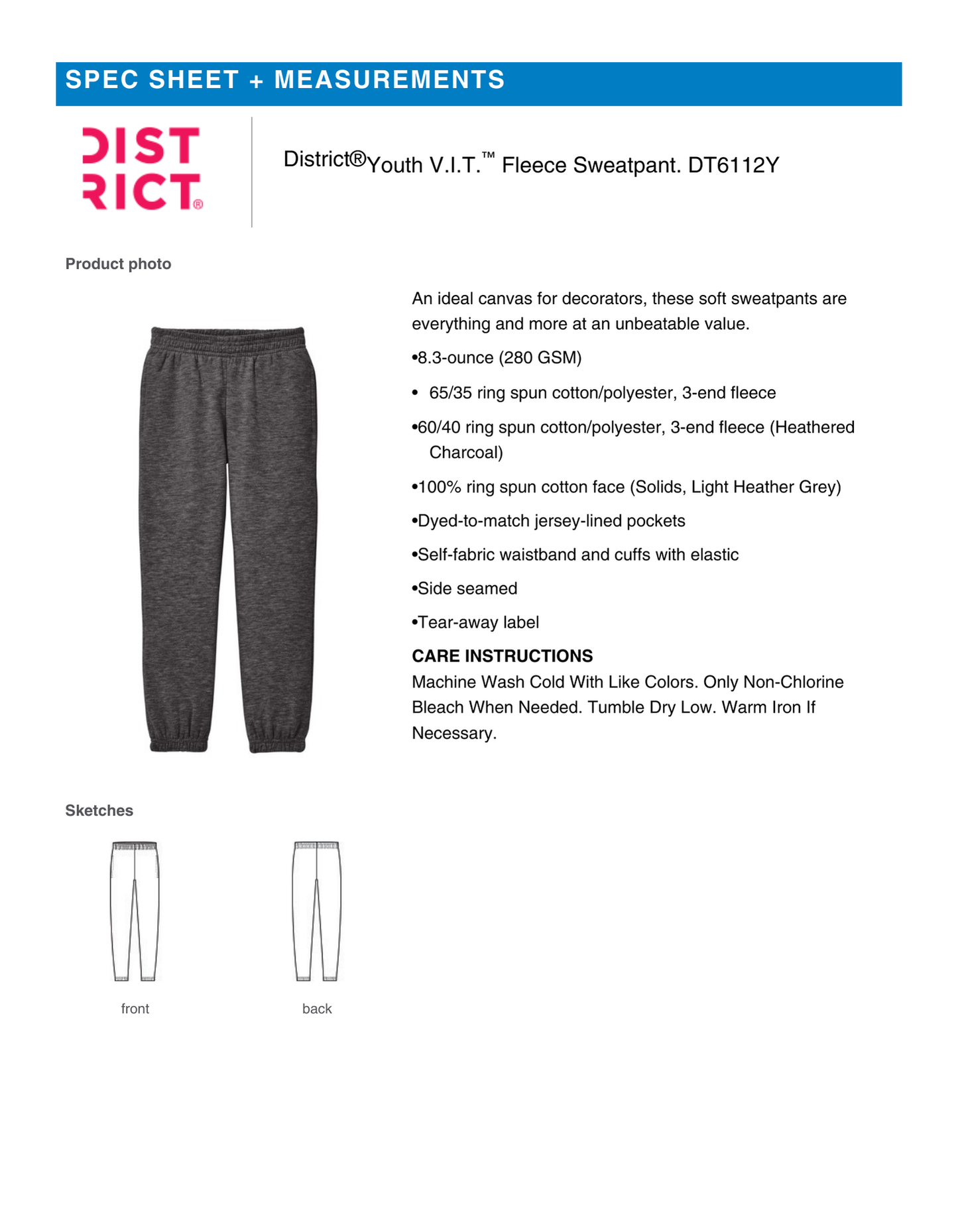 Creswell Mat Club YOUTH Sweat Pants