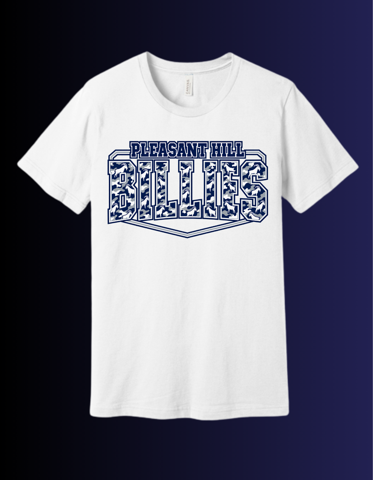 Pleasant Hill Billies Goats In Camo Design