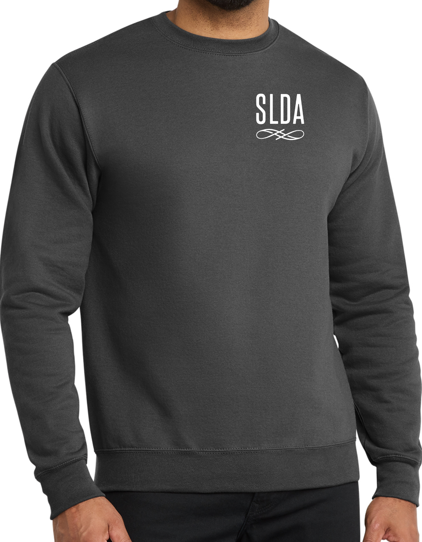 SLDA Charcoal Unisex Crewneck Sweatshirt