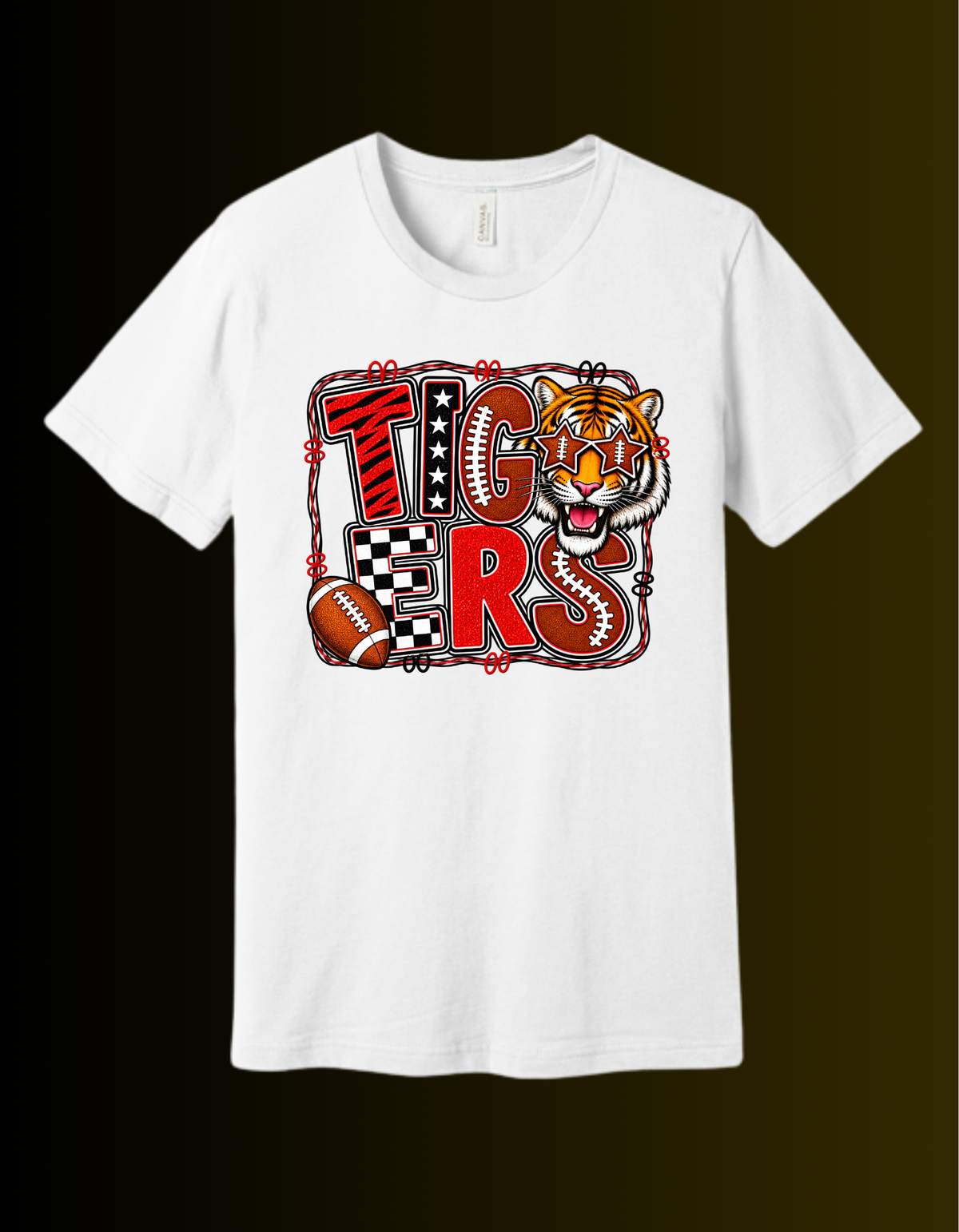 Tigers Football Doodles