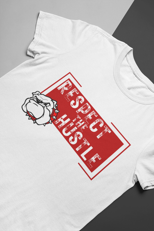 Respect The Hustle Bulldogs Tee