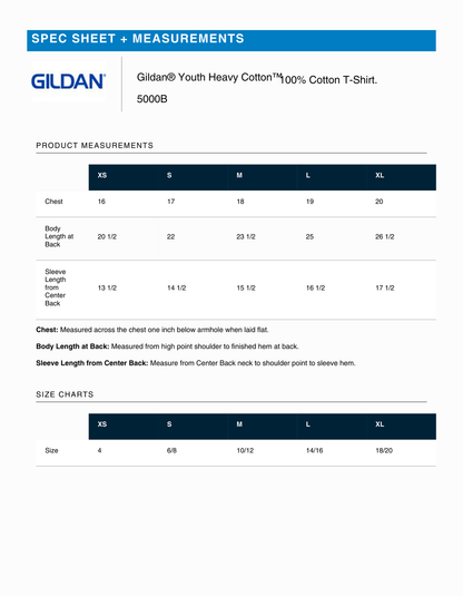 SLDA YOUTH Navy Unisex Tee