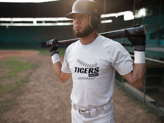 Tigers Baseball Logo Tee