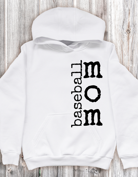 Baseball Mom Typography