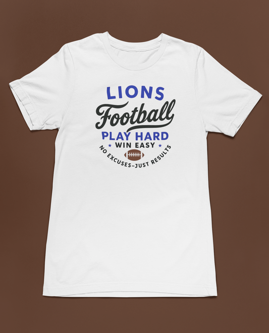 Lions Football-Play Hard