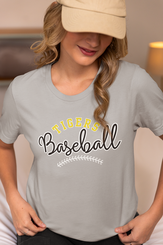 Tigers Baseball with Custom Players Number