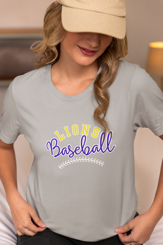 Lions Baseball with Custom Players Number