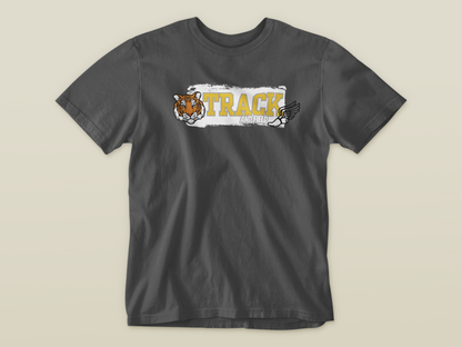 Tigers Logo Track And Field Tee