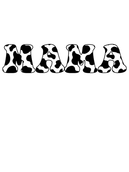 MaMa  Cow Print Logo