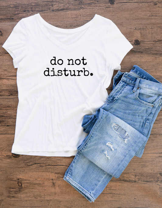 Do Not Disturb Typography