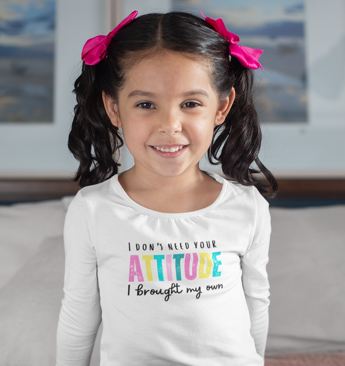 I Don't Need Your Attitude Logo