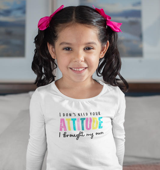I Don't Need Your Attitude Logo