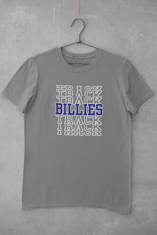 Billies Stacked Logo Track Tee