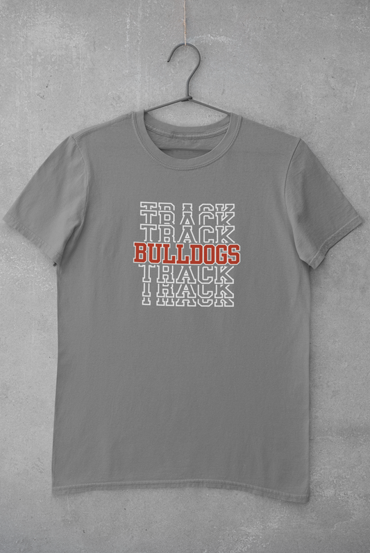 Bulldogs Stacked Logo Track Tee