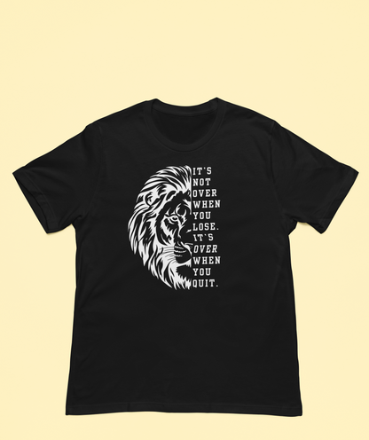 It's Not Over Lions Tee In White