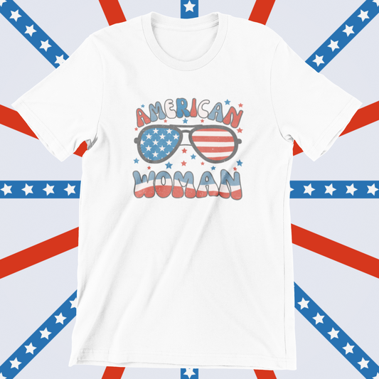 American Woman Retro Logo