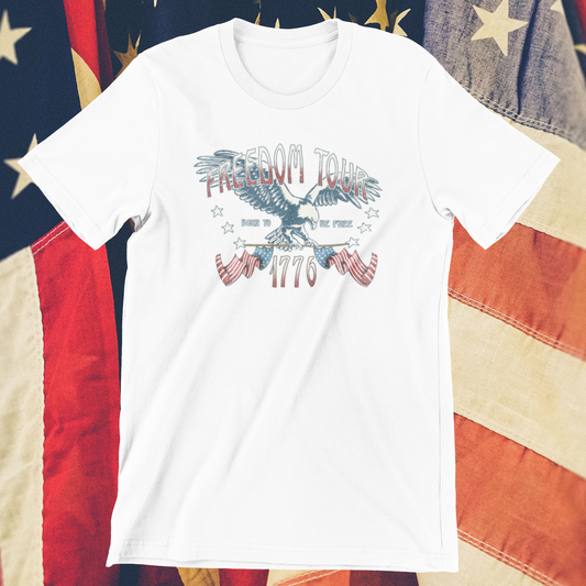 Retro Freedom Tour 1776 Logo