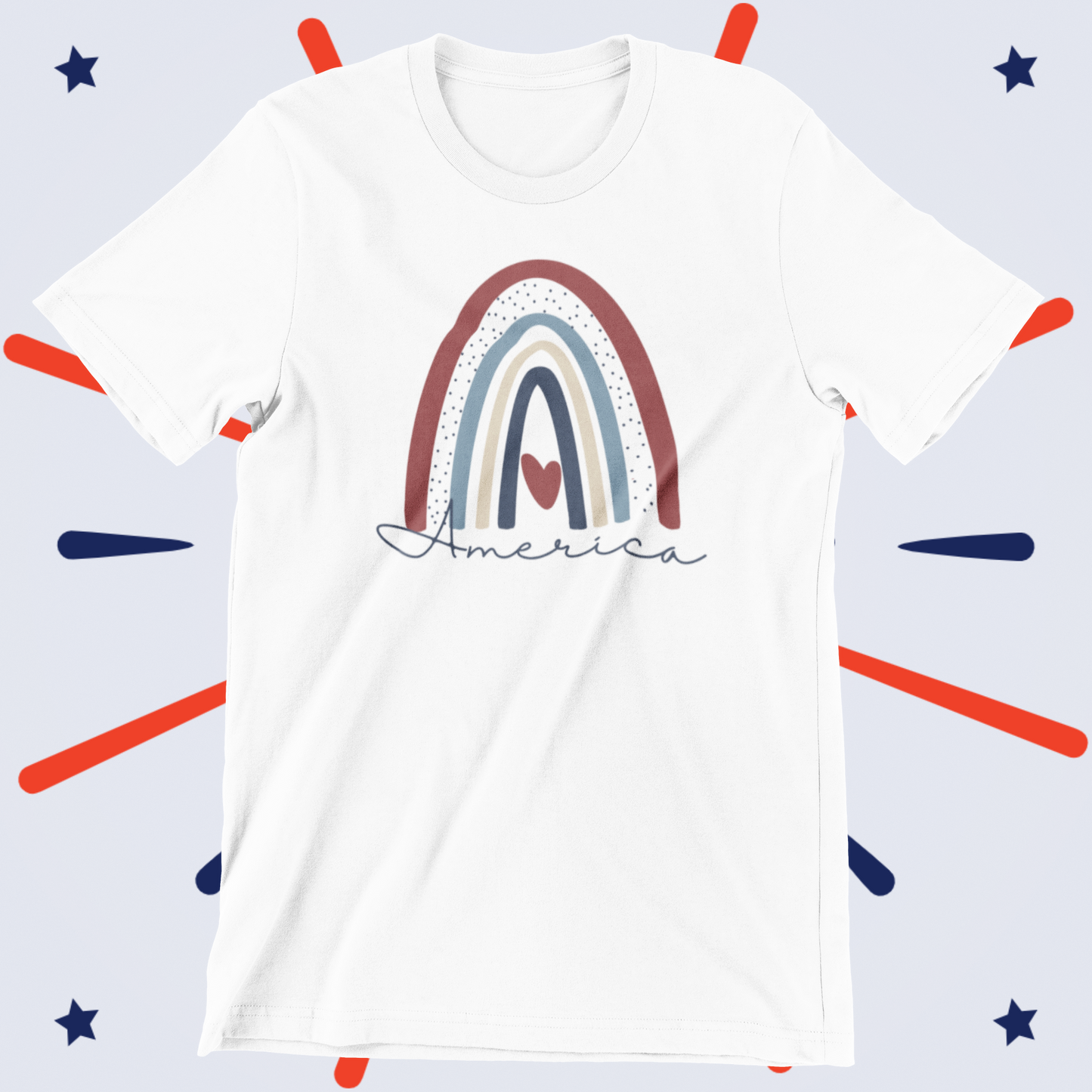 America Rainbow Logo