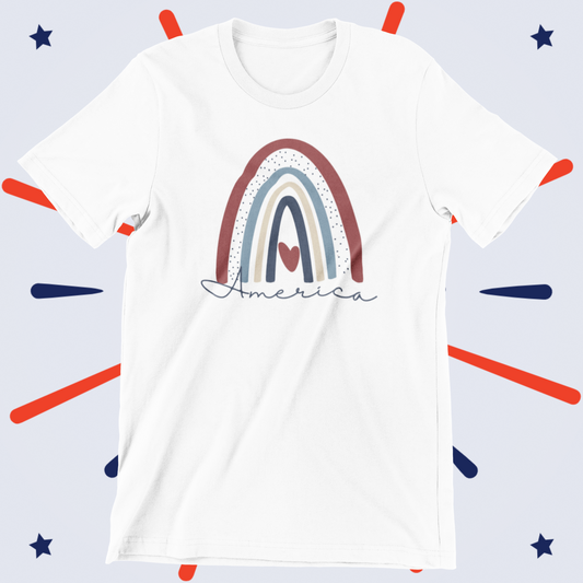 America Rainbow Logo