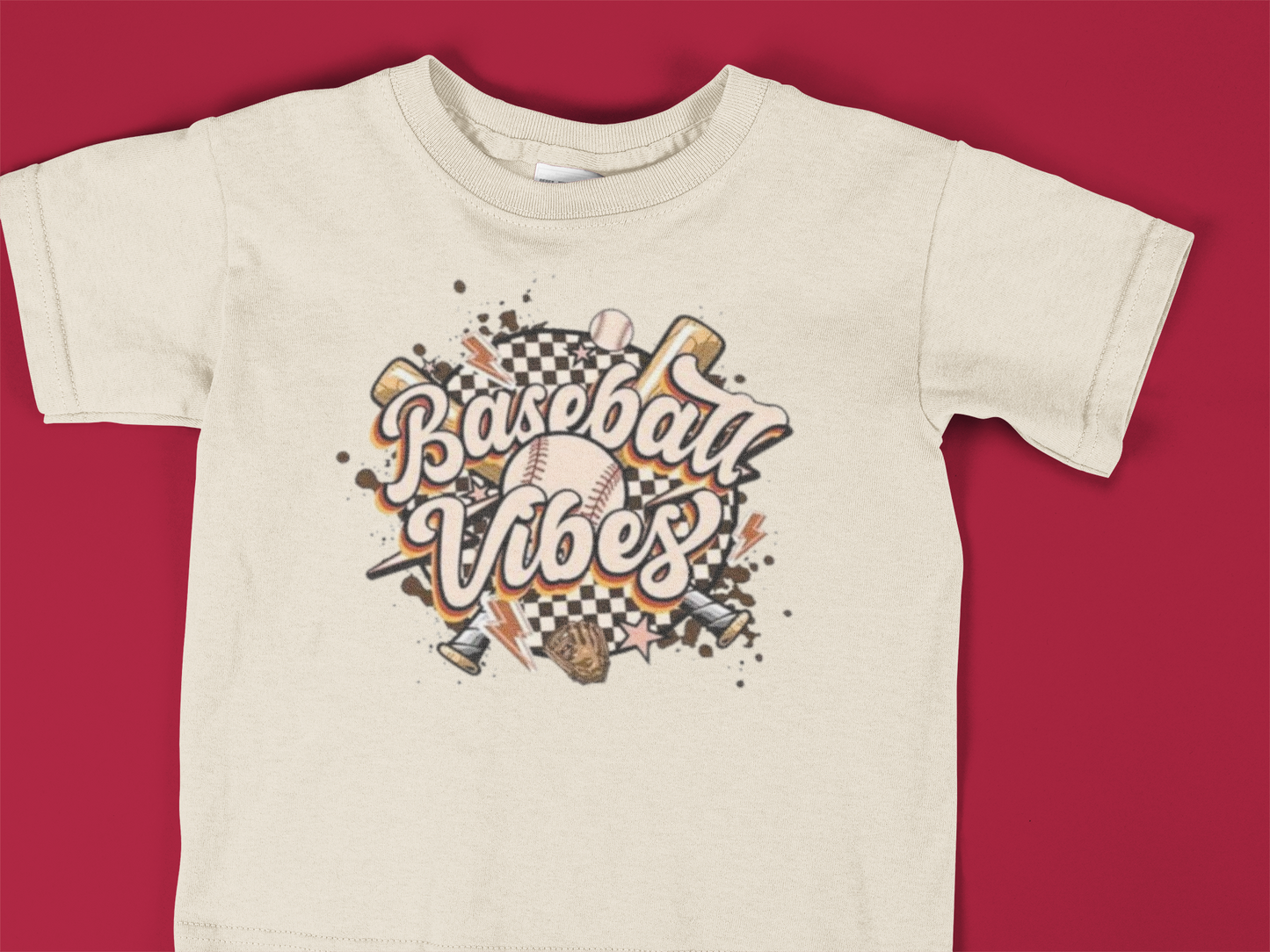 Retro Baseball Vibes Tee