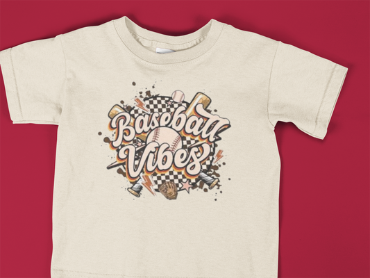 Retro Baseball Vibes Tee