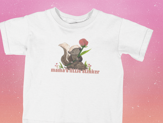 MaMa's Little Stinker Watercolor Logo