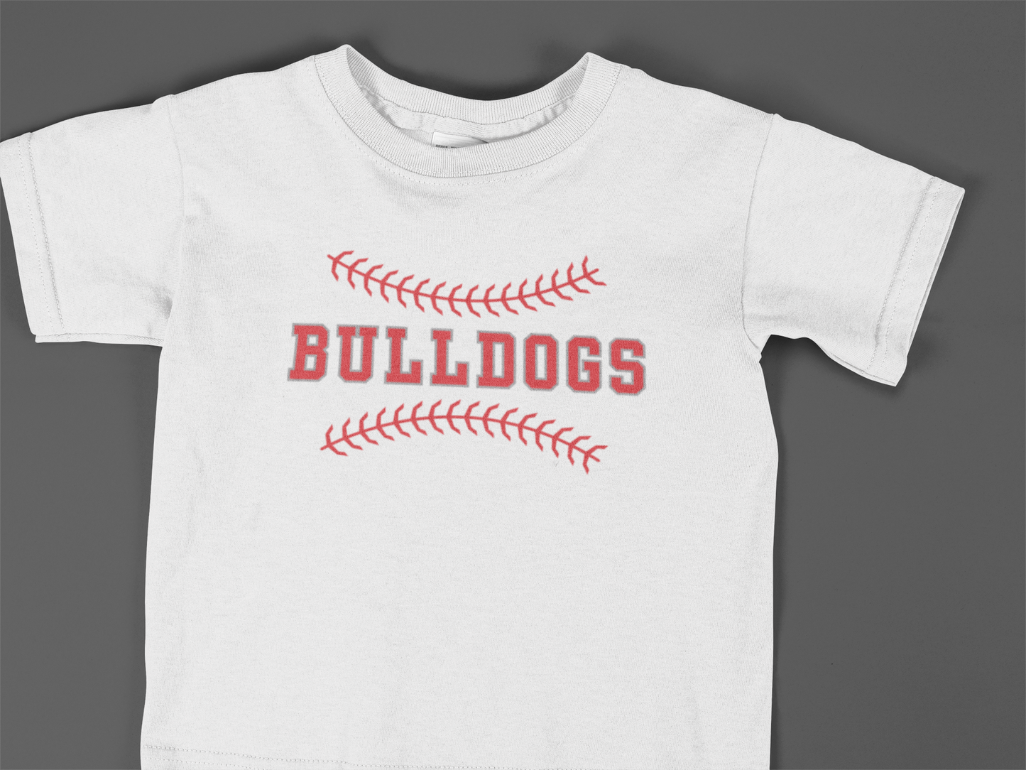 Bulldogs & Laces Baseball Tee