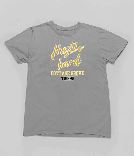 Hustle Hard Tigers Tee