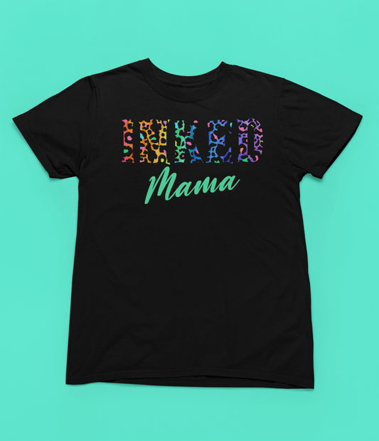 Inked MaMa Leopard Print Logo